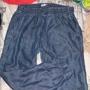 Gap Denim joggers